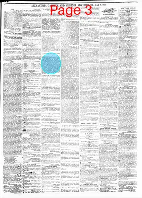 Page thumbnail for Alexandria Gazette