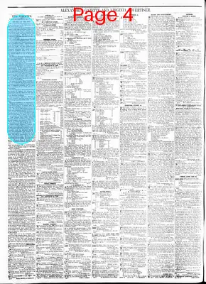 Page thumbnail for Alexandria Gazette