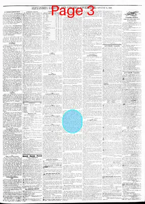 Page thumbnail for Alexandria Gazette