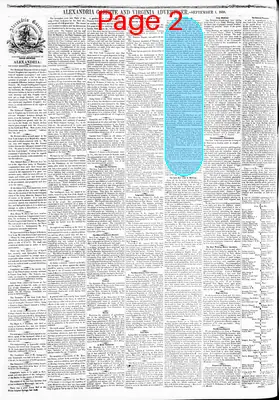 Page thumbnail for Alexandria Gazette