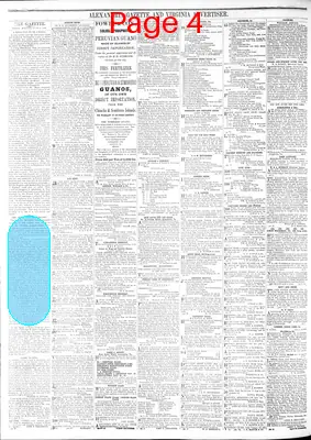 Page thumbnail for Alexandria Gazette
