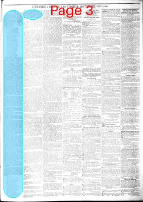 Page thumbnail for Alexandria Gazette