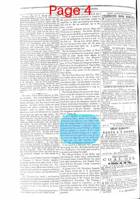Page thumbnail for Alexandria Gazette