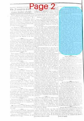 Page thumbnail for Alexandria Gazette