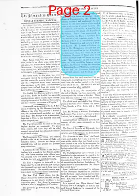 Page thumbnail for Alexandria Gazette