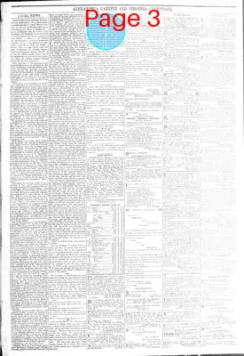 Page thumbnail for Alexandria Gazette