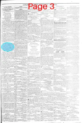 Page thumbnail for Alexandria Gazette