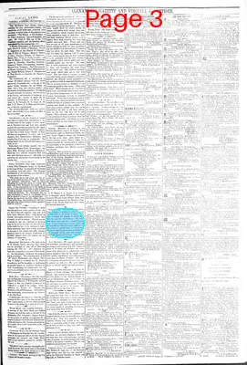 Page thumbnail for Alexandria Gazette