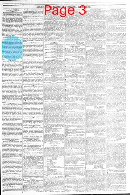 Page thumbnail for Alexandria Gazette