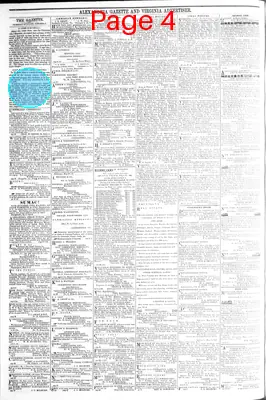 Page thumbnail for Alexandria Gazette