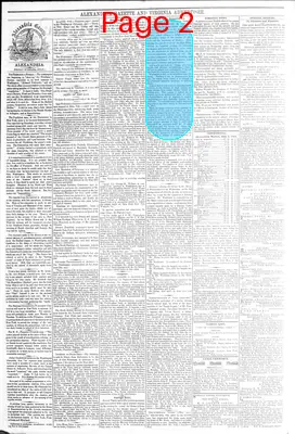 Page thumbnail for Alexandria Gazette