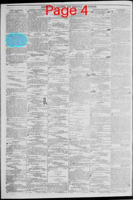 Page thumbnail for Alexandria Gazette
