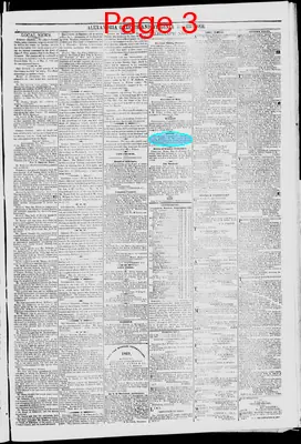Page thumbnail for Alexandria Gazette