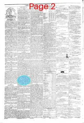 Page thumbnail for Alexandria Gazette