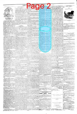 Page thumbnail for Alexandria Gazette