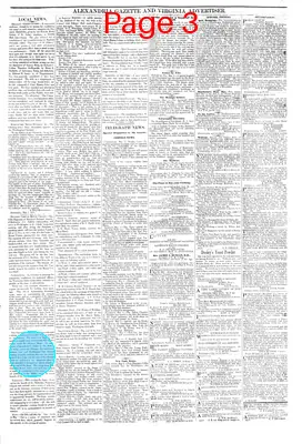 Page thumbnail for Alexandria Gazette