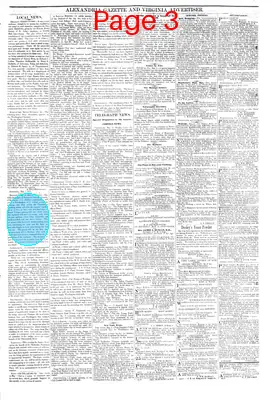 Page thumbnail for Alexandria Gazette