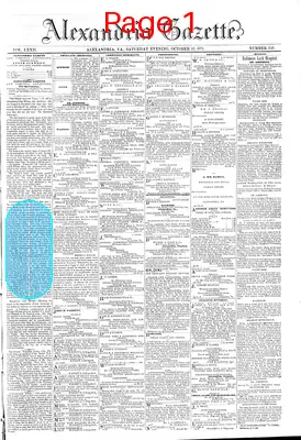 Page thumbnail for Alexandria Gazette