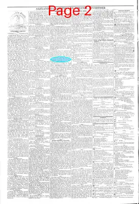 Page thumbnail for Alexandria Gazette