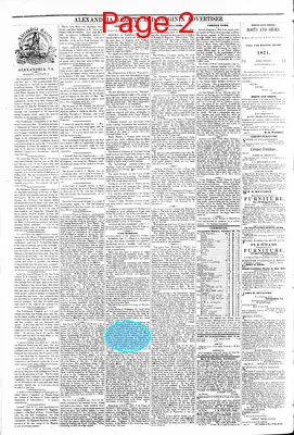 Page thumbnail for Alexandria Gazette