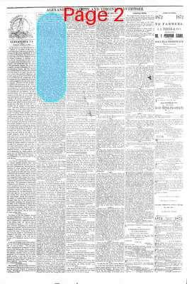 Page thumbnail for Alexandria Gazette