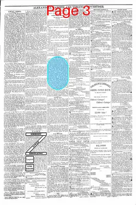 Page thumbnail for Alexandria Gazette