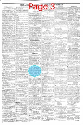 Page thumbnail for Alexandria Gazette