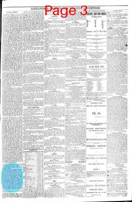 Page thumbnail for Alexandria Gazette