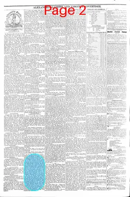 Page thumbnail for Alexandria Gazette