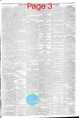 Page thumbnail for Alexandria Gazette