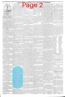 Page thumbnail for Alexandria Gazette