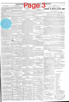 Page thumbnail for Alexandria Gazette