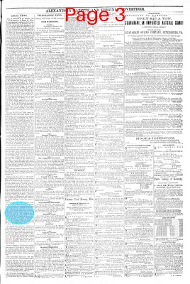 Page thumbnail for Alexandria Gazette