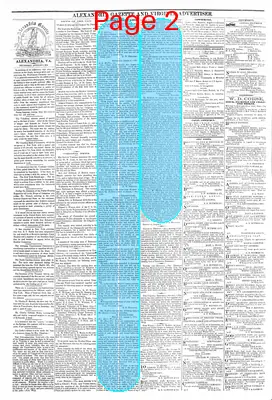Page thumbnail for Alexandria Gazette