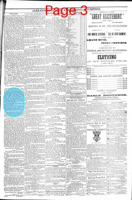 Page thumbnail for Alexandria Gazette