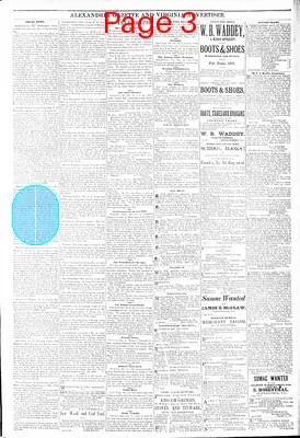 Page thumbnail for Alexandria Gazette