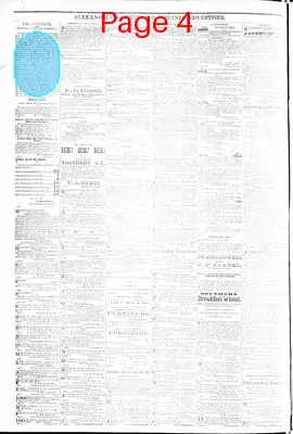 Page thumbnail for Alexandria Gazette