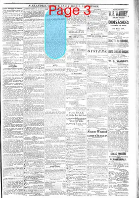 Page thumbnail for Alexandria Gazette