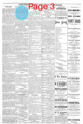 Page thumbnail for Alexandria Gazette
