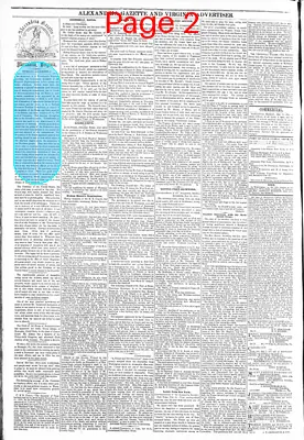 Page thumbnail for Alexandria Gazette