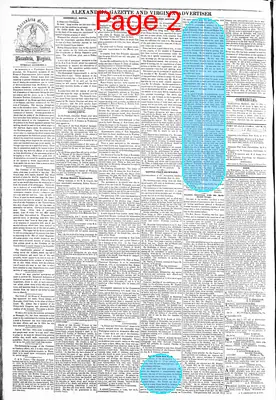 Page thumbnail for Alexandria Gazette