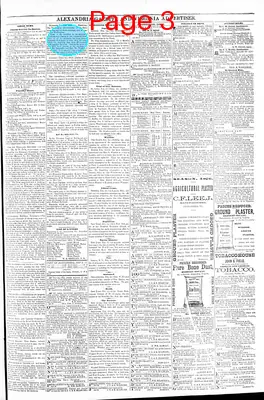 Page thumbnail for Alexandria Gazette