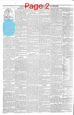 Page thumbnail for Alexandria Gazette