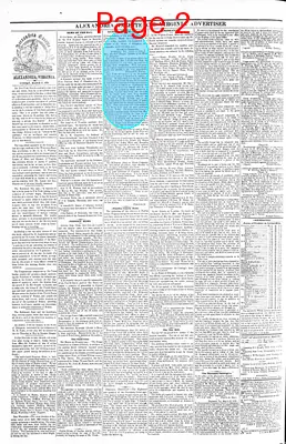 Page thumbnail for Alexandria Gazette
