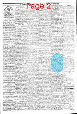 Page thumbnail for Alexandria Gazette
