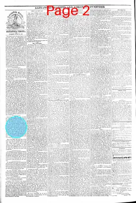 Page thumbnail for Alexandria Gazette