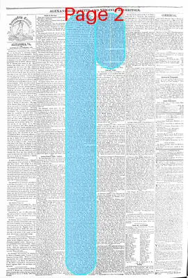 Page thumbnail for Alexandria Gazette