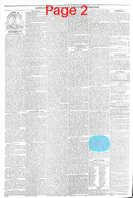 Page thumbnail for Alexandria Gazette