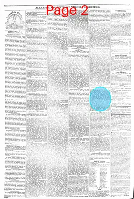 Page thumbnail for Alexandria Gazette