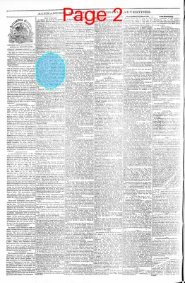 Page thumbnail for Alexandria Gazette